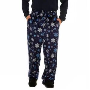 💛 NWT Preswick & Moore Blue Snowflake Lounge Pants